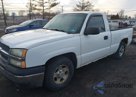 2003 Chevrolet Silverado 1500 from USA, damaged, VIN 1GCEC14X43Z167150